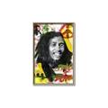 Picture of Peace Marley _GroupedProduct_Rectangle_Portrait_Canvas_Framed_