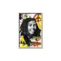 Picture of Peace Marley _GroupedProduct_Rectangle_Portrait_Canvas_Framed_