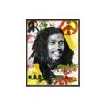 Picture of Peace Marley _GroupedProduct_Rectangle_Portrait_Canvas_Framed_