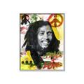 Picture of Peace Marley _GroupedProduct_Rectangle_Portrait_Canvas_Framed_