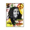 Picture of Peace Marley _GroupedProduct_Rectangle_Portrait_Canvas_Framed_