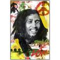 Picture of Peace Marley _GroupedProduct_Rectangle_Portrait_Canvas_Framed_