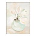 Picture of Tulips in a Vase _GroupedProduct_Rectangle_Portrait_Canvas_Framed_