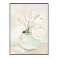 Picture of Tulips in a Vase _GroupedProduct_Rectangle_Portrait_Canvas_Framed_