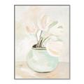 Picture of Tulips in a Vase _GroupedProduct_Rectangle_Portrait_Canvas_Framed_