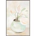 Picture of Tulips in a Vase _GroupedProduct_Rectangle_Portrait_Canvas_Framed_