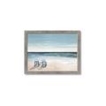 Picture of Two  Adirondack Chairs on the Beach _GroupedProduct_Rectangle_Landscape_Framed_Matted_