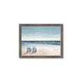 Picture of Two  Adirondack Chairs on the Beach _GroupedProduct_Rectangle_Landscape_Framed_Matted_