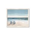 Picture of Two  Adirondack Chairs on the Beach _GroupedProduct_Rectangle_Landscape_Framed_Matted_