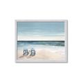 Picture of Two  Adirondack Chairs on the Beach _GroupedProduct_Rectangle_Landscape_Framed_Matted_