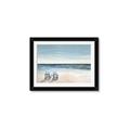 Picture of Two  Adirondack Chairs on the Beach _GroupedProduct_Rectangle_Landscape_Framed_Matted_