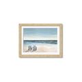 Picture of Two  Adirondack Chairs on the Beach _GroupedProduct_Rectangle_Landscape_Framed_Matted_
