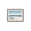 Picture of Two  Adirondack Chairs on the Beach _GroupedProduct_Rectangle_Landscape_Framed_Matted_