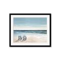 Picture of Two  Adirondack Chairs on the Beach _GroupedProduct_Rectangle_Landscape_Framed_Matted_