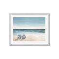 Picture of Two  Adirondack Chairs on the Beach _GroupedProduct_Rectangle_Landscape_Framed_Matted_