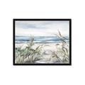 Picture of Beach Grass _GroupedProduct_Rectangle_Landscape_Framed_Matted_