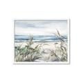 Picture of Beach Grass _GroupedProduct_Rectangle_Landscape_Framed_Matted_
