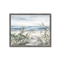 Picture of Beach Grass _GroupedProduct_Rectangle_Landscape_Framed_Matted_