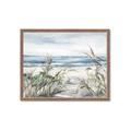 Picture of Beach Grass _GroupedProduct_Rectangle_Landscape_Framed_Matted_