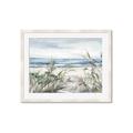 Picture of Beach Grass _GroupedProduct_Rectangle_Landscape_Framed_Matted_