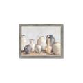 Picture of Vases on wooden table _GroupedProduct_Rectangle_Landscape_Framed_Matted_