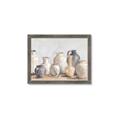 Picture of Vases on wooden table _GroupedProduct_Rectangle_Landscape_Framed_Matted_