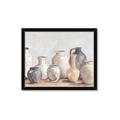 Picture of Vases on wooden table _GroupedProduct_Rectangle_Landscape_Framed_Matted_