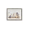 Picture of Vases on wooden table _GroupedProduct_Rectangle_Landscape_Framed_Matted_
