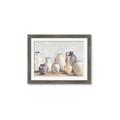 Picture of Vases on wooden table _GroupedProduct_Rectangle_Landscape_Framed_Matted_