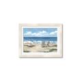 Picture of Chairs on beach _GroupedProduct_Rectangle_Landscape_Framed_Matted_