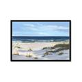 Picture of Gental Beach _GroupedProduct_Rectangle_Landscape_Framed_Matted_