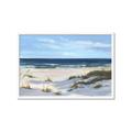 Picture of Gental Beach _GroupedProduct_Rectangle_Landscape_Framed_Matted_