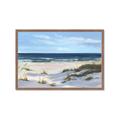 Picture of Gental Beach _GroupedProduct_Rectangle_Landscape_Framed_Matted_