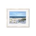 Picture of Gental Beach _GroupedProduct_Rectangle_Landscape_Framed_Matted_