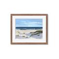Picture of Gental Beach _GroupedProduct_Rectangle_Landscape_Framed_Matted_