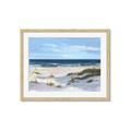 Picture of Gental Beach _GroupedProduct_Rectangle_Landscape_Framed_Matted_