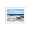 Picture of Gental Beach _GroupedProduct_Rectangle_Landscape_Framed_Matted_