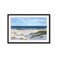 Picture of Gental Beach _GroupedProduct_Rectangle_Landscape_Framed_Matted_