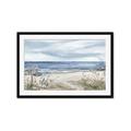 Picture of Chillin  on the beach _GroupedProduct_Rectangle_Landscape_Framed_Matted_