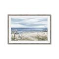 Picture of Chillin  on the beach _GroupedProduct_Rectangle_Landscape_Framed_Matted_