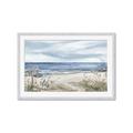 Picture of Chillin  on the beach _GroupedProduct_Rectangle_Landscape_Framed_Matted_