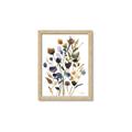 Picture of Hued Blooms I _GroupedProduct_Rectangle_Portrait_Framed_Matted_