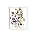 Picture of Hued Blooms I _GroupedProduct_Rectangle_Portrait_Framed_Matted_