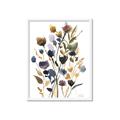 Picture of Hued Blooms I _GroupedProduct_Rectangle_Portrait_Framed_Matted_