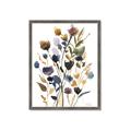 Picture of Hued Blooms I _GroupedProduct_Rectangle_Portrait_Framed_Matted_