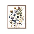 Picture of Hued Blooms I _GroupedProduct_Rectangle_Portrait_Framed_Matted_