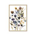 Picture of Hued Blooms I _GroupedProduct_Rectangle_Portrait_Framed_Matted_