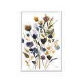 Picture of Hued Blooms I _GroupedProduct_Rectangle_Portrait_Framed_Matted_