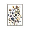 Picture of Hued Blooms I _GroupedProduct_Rectangle_Portrait_Framed_Matted_