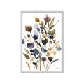 Picture of Hued Blooms I _GroupedProduct_Rectangle_Portrait_Framed_Matted_